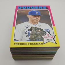 2024 Topps Heritage 63 Card Lot Freeman McLain Cole Skubal Goldschmidt Soto