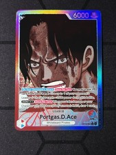 Portgas.D.Ace (002) (Alternate Art) OP13-002 Carrying on His Will Foil