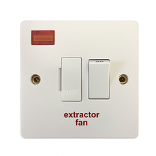 Crabtree 4827/3 Switched Fused Spur with Neon - BO, DW, WM, FF, EF & GI