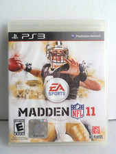 Madden NFL 11 Sony Playstation 3 PS3 Game - Complete CIB Tested Free Shipping