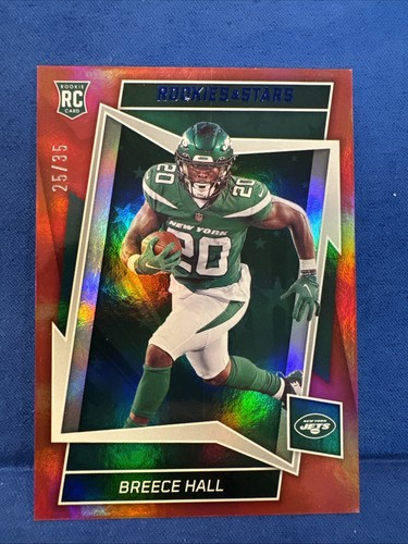 Breece Hall #107 2022 Panini Rookies & Stars card