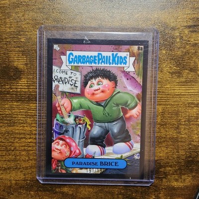 Garbage Pail Kids -Green Day - PARADISE BRICE - 8a - Black Edge - 191 /199