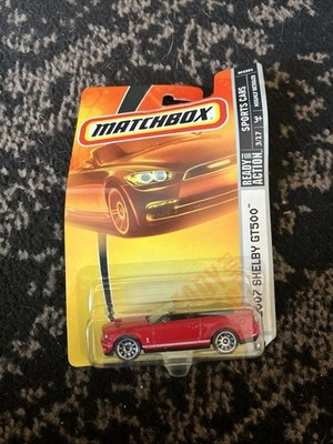 Matchbox Sports Cars 3/17 Red 2007 Shelby GT500 Toy Car #11