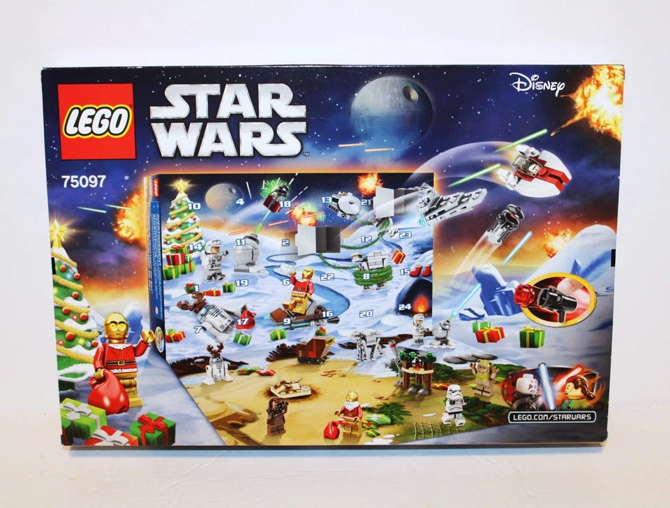 Lego 75097 2015 Star Wars Advent Calendar C3PO R2D2 Kit Retired Set New Sealed - Image 4 of 4