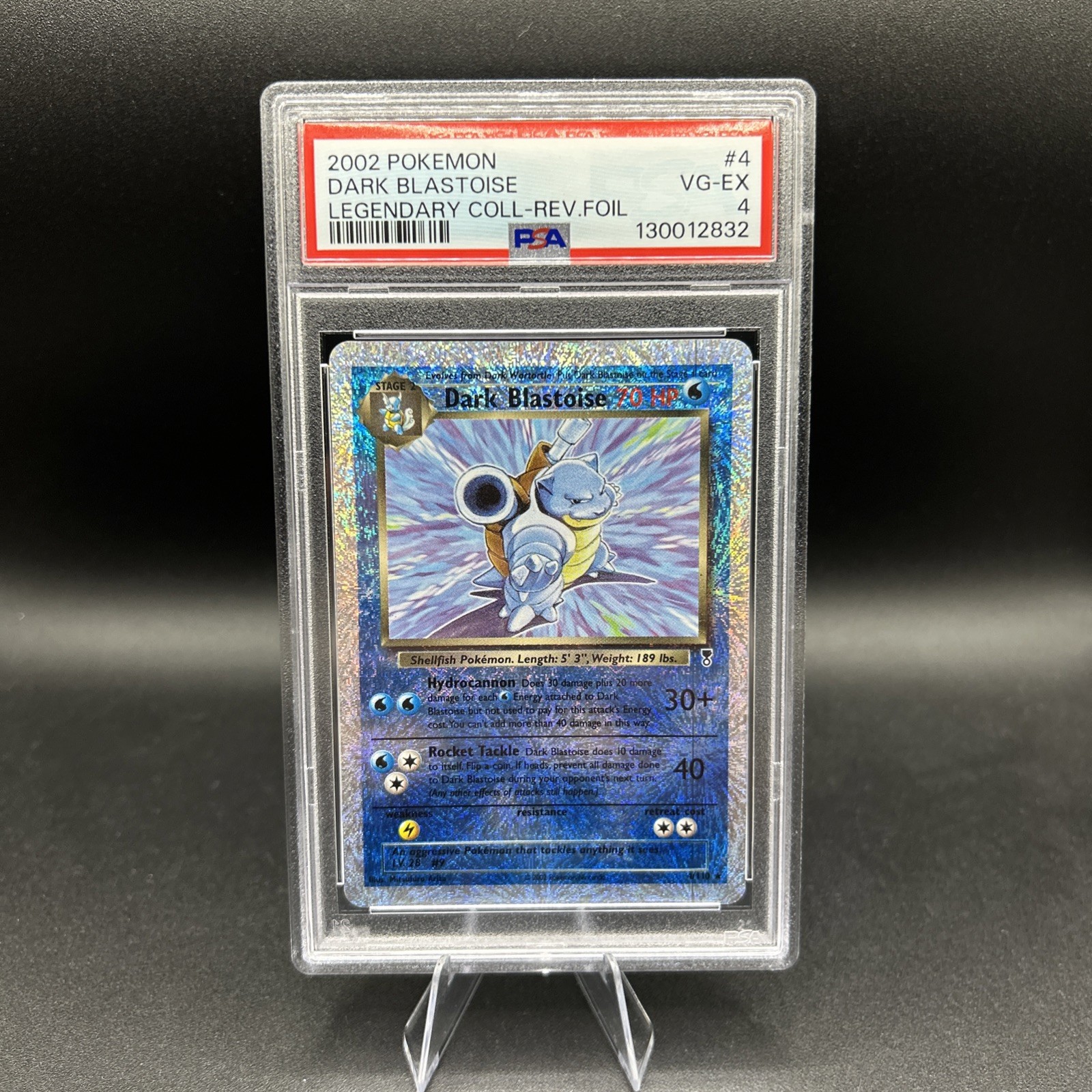 Dark Blastoise 4/110 Legendary Collection Reverse Holo