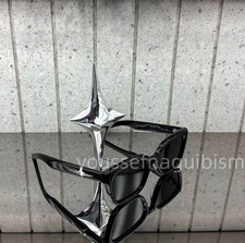 GentleMonster Bold - Hesse 01 Unisex Sunglasses Black Frame Black Lenses