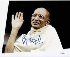 Sir Ben Kingsley Signed 10x8 Photo Gandhi Autograph JSA COA AK29581 (7269)