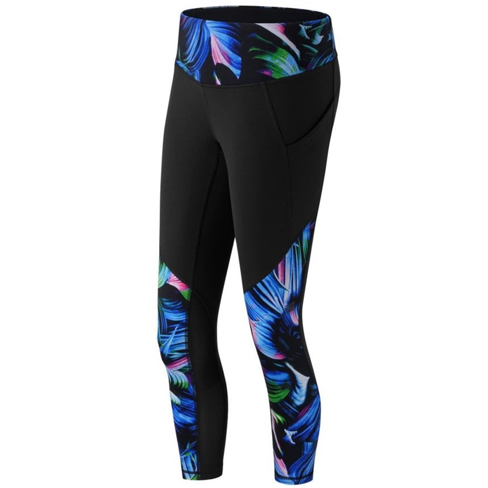 Шланг New Balance Premium Performance Fashion Crop WP61100LFP Blau-Schwarz 14590₽