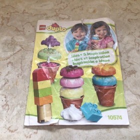 LEGO DUPLO: Creative Ice Cream (10574) Booklet Only
