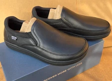 Lems Shoes Drifter Grip Leather Black Various Sizes Mens Womens NEW 206-110M