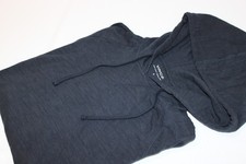 Vince Men's 100 Cotton Navy Pullover Hoodie Sweater Size Small 135