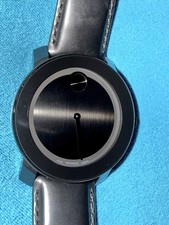 Movado Bold MB.01.1.29.6003 Men  s Watch Black Dial/all Black/Auth Card/Orig Box
