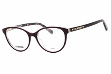 MOSCHINO LOVE MOL525-0T7-52 Eyeglasses Frame Size 52mm 17mm 145mm PLUM Women 716