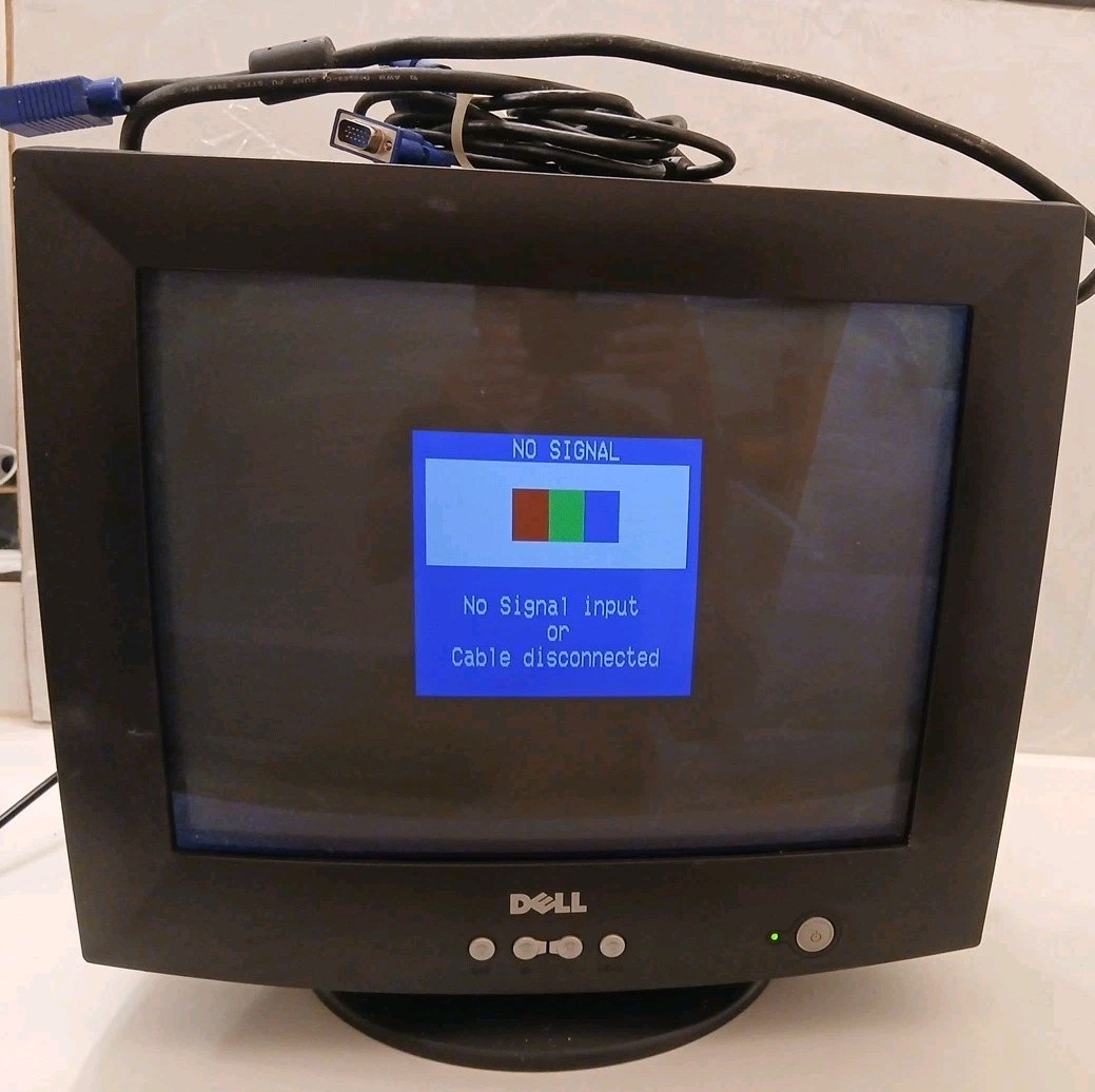 DELL E772c 17" CRT VGA Monitor