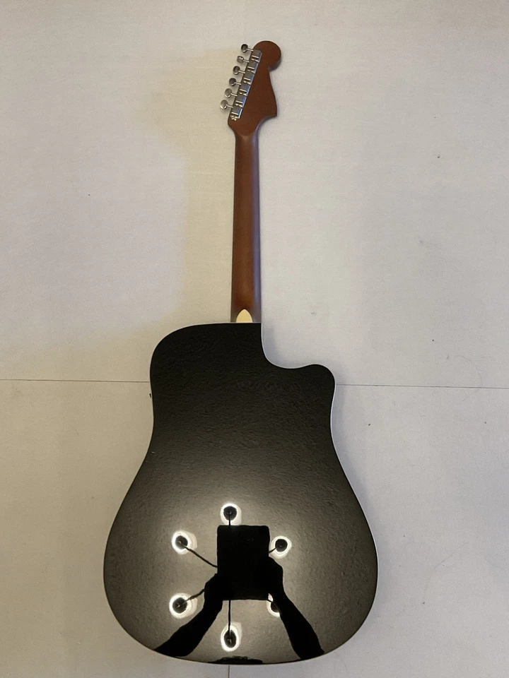 Guitarra acústica y eléctrica para zurdos Fender Redondo California Series Foto 4 de 4