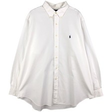 Used Ralph Lauren CLASSIC FIT long-sleeve button-down shirt men's size XL a...