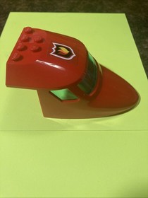 LEGO CITY FIRE PLANE 4209 Front Nose Cone Fuselage Replacement Part Red 7206