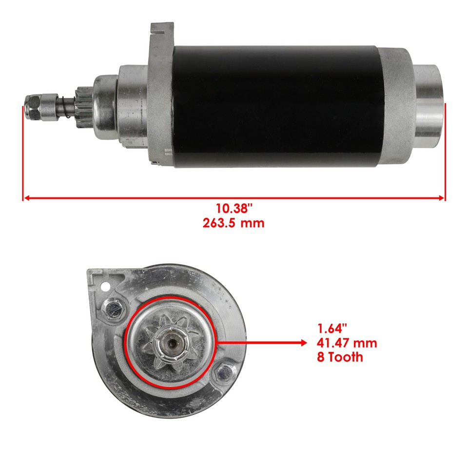 Complete Outboard Engines Starter Motor For Mercury Outboard 75HP 90hp 100hp 115hp 125hp Replacement 698400 - Foto 10