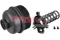 Metzger 2370103 Deckel, ÖLfiltergehäUse FüR Audi,Seat,Skoda,Vw