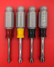 Vintage Craftsman Metric Nut Driver Set Of 4 6-point Usa Made Used Vintage Craftsman Metric Nut Driver Set Of 4 6-point Usa Made Used