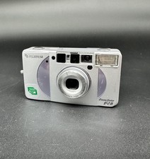 FUJIFILM Zoom Date F2.8 35mm Point & Shoot film camera, Silver - Tested