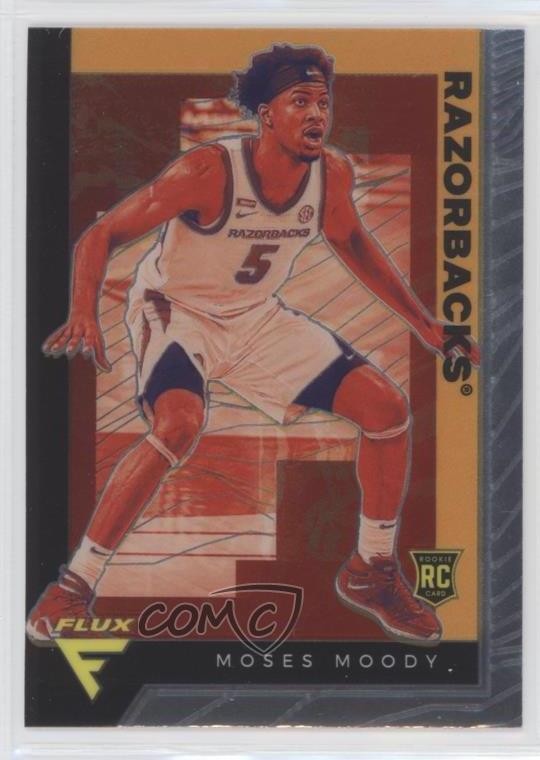 2021-22 Panini Chronicles Draft Picks Flux Moses Moody #236 Rookie RC 11vc