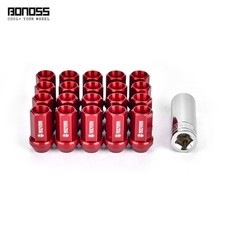 Set Of 20 Red Lug Nut M14x1.5 Wheel Nut Kit For Tesla Model 3 Model Y 2020