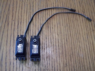 (2) Arrma Spektrum S662 Steering Servo 1/8 223s Typhon Granite Vorteks 4s Kraton