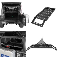 Interior Cargo Carrier Shelf Rack fit 07-25 Jeep Wrangler JK JL 2/4 Door Hardtop