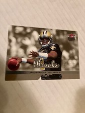 NEW ORLEANS SAINTS aaron brooks 2006 fleer ultra gold medallion fb card