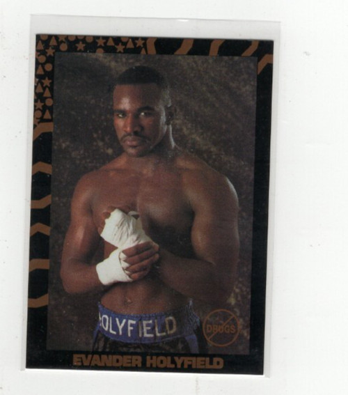 1990 Evander Holyfield Just Say No To Drugs Free Shipping (G60)