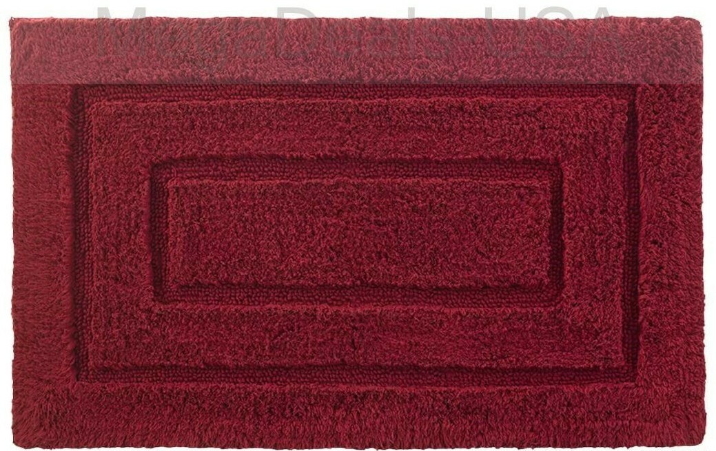 Kassatex New York Signature Bath Rug Cassadecor Red 24" x 40