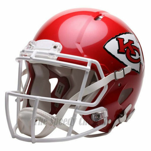 Kansas City Chiefs Official NFL Revolution Speed Pro Line Helmet