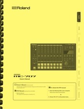 Roland MC-707 Groovebox 4-in-1 OWNERS MANUAL