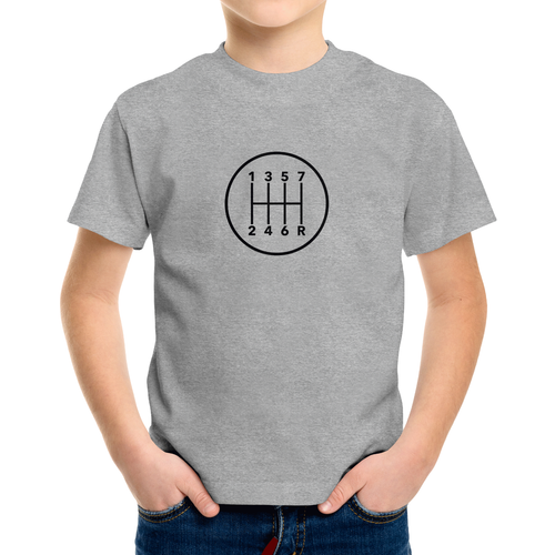 7 Speed Stick Manual Transmission Gears Toddler Kids Tee T-Shirt Baby Bodysuit - Picture 7 of 30