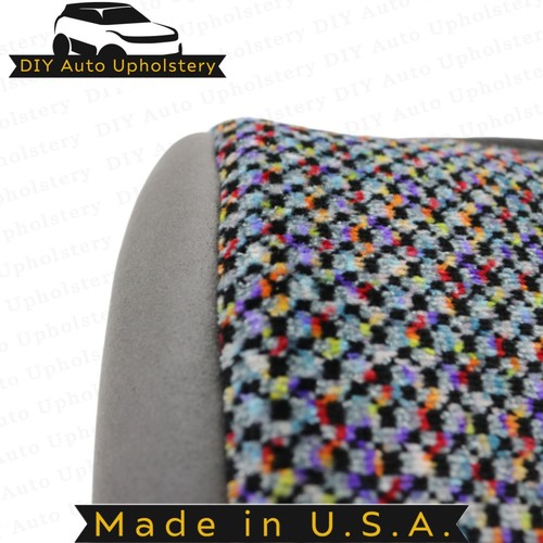 1998 to 2002 Driver Bottom Cloth Seat Cover DK GRAY AGATE For Dodge Ram 2500 SLT - Picture 6 of 7