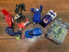 Vintage Estate Toy Lot GI Joe Hot wheels Bandai Power rangers Batman DC & More!!