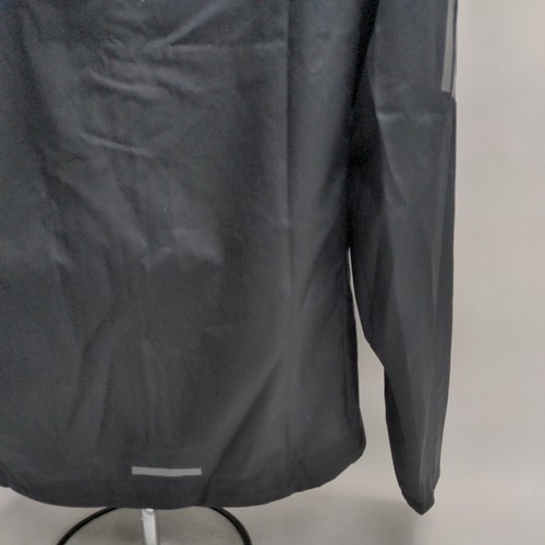 Adidas Own the Run Hooded Wind Men's Jacket Running Training Black NWT FL6964 - Picture 8 of 10