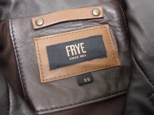 Frye Women's Leather Biker Jacket # X-Small - Bild 6 von 10