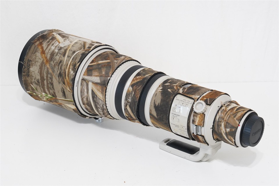 Canon EF 500mm f/4 L IS USM Lens EXCELLENT EOS DIGITAL Camera 5D R II