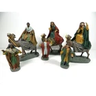 Three Magi Camel Kings with Payments Proportion Cm 10 - Shepherds for Nativity