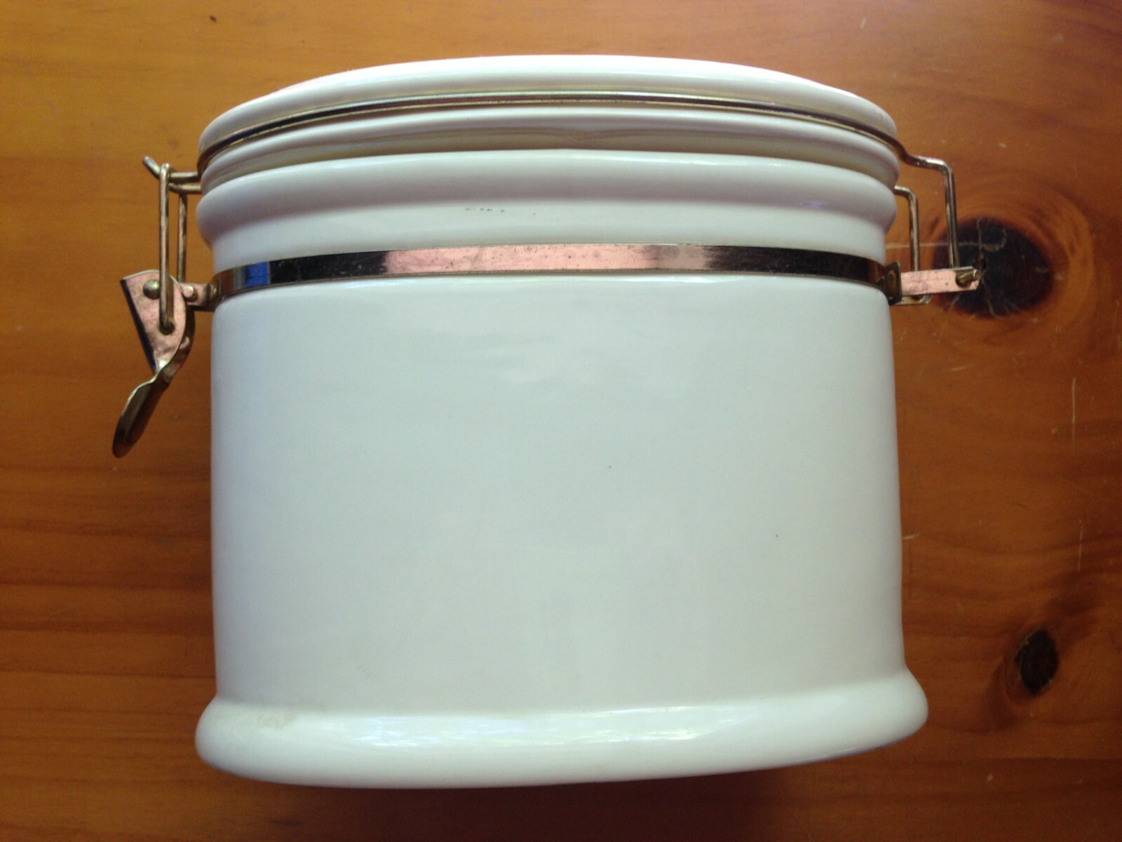 WALKERS CERAMIC BISCUIT COOKIE BARREL CANISTER 170MM X 190MM eBay