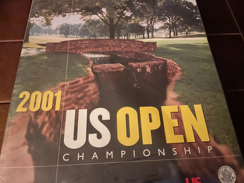NEW 2001 US Open Championship Program "Golf Journal Magazine" Sealed USGA Tiger - Image 4 of 4