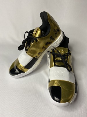 james harden gold shoes