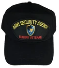 军队安全代理 ASA 欧洲 VETERAN 帽子信号 智能 SEMPER VIGILIS