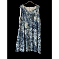 NWT Lysse Margot Indigo Dye Sheath Shapewear Dress SIZE 3X