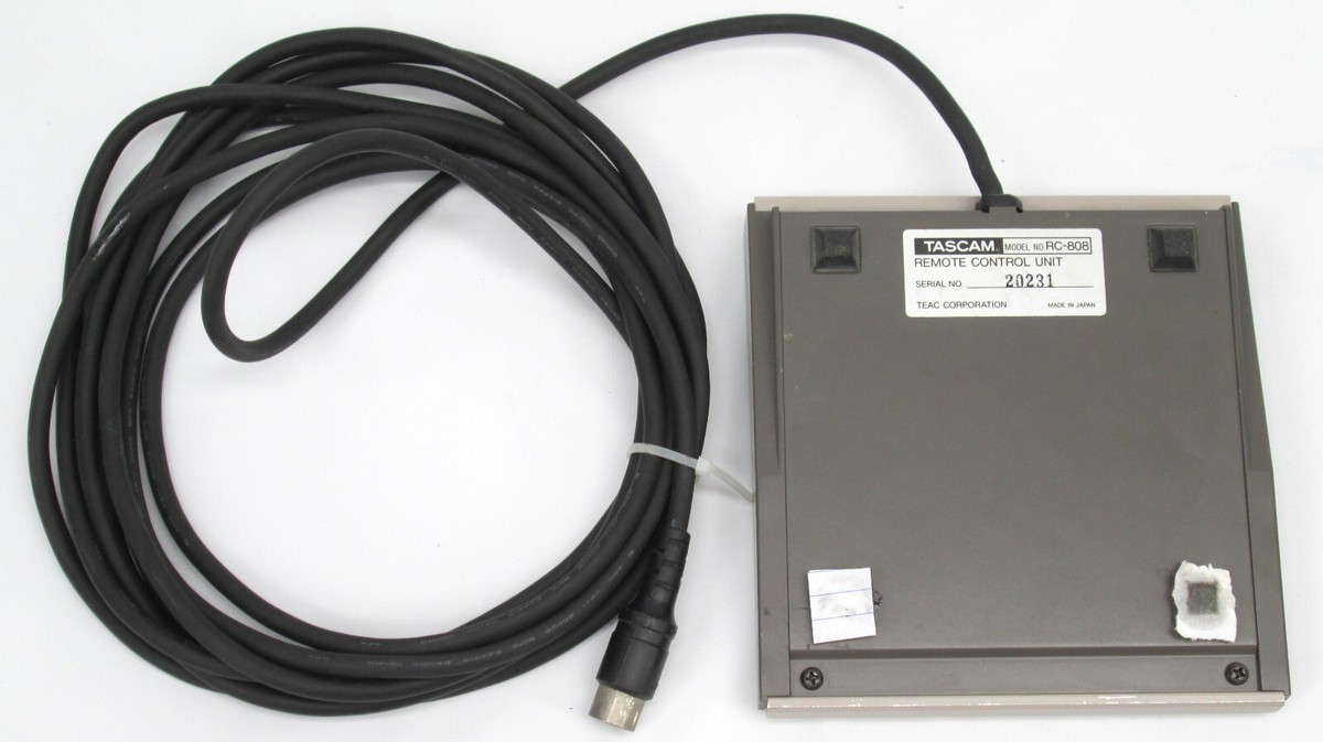 TASCAM Rc-808 Remote Control Unit for Da-88 Da-38 Da- 78hr