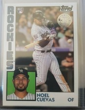 2019 Topps '84 Throwback #NC Noel Cuevas Rookie Card