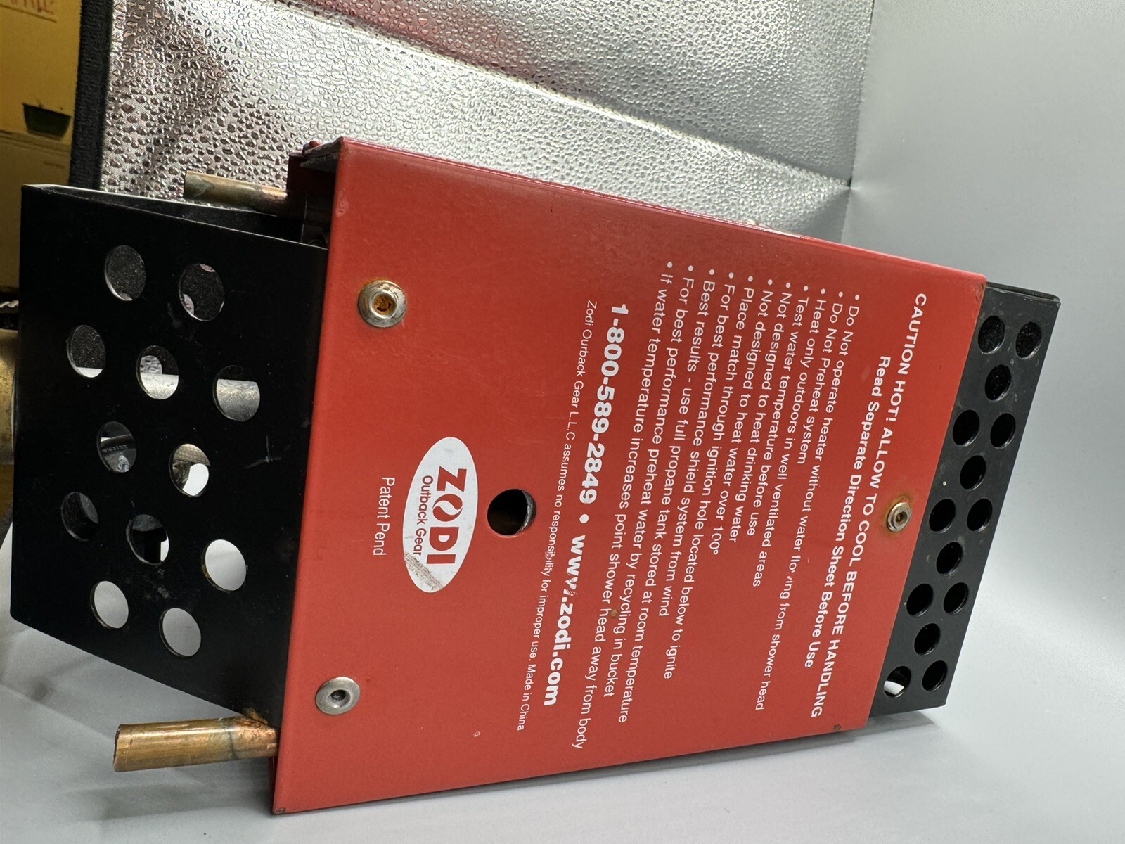 Zodi Instant Propane Hot Camp Shower eBay