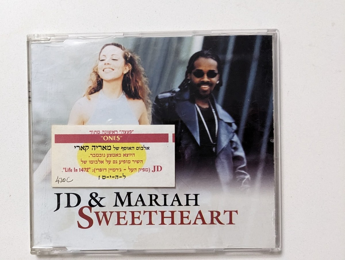 MARIAH CAREY loverboy + Sweetheart ISRAELI promo CD HEBREW